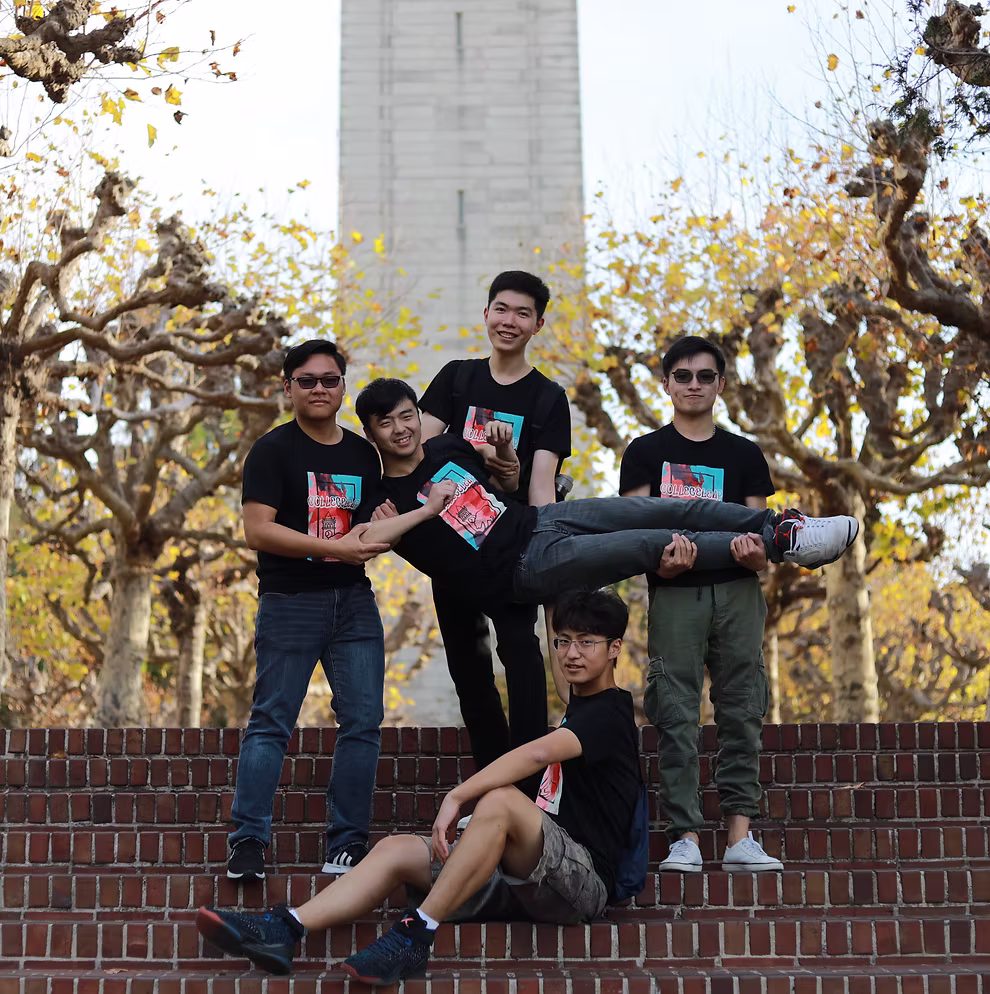 Gamma Mu Psi Society group photo